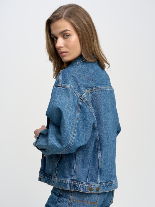 Voľná džínsová bunda AUTHENTIC JACKET 400